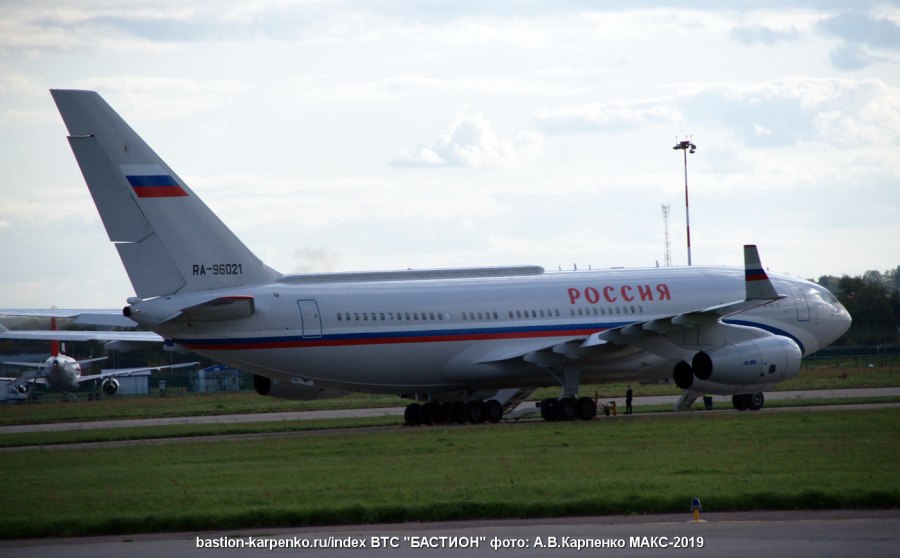 Президентский самолёт ил-96-300пу