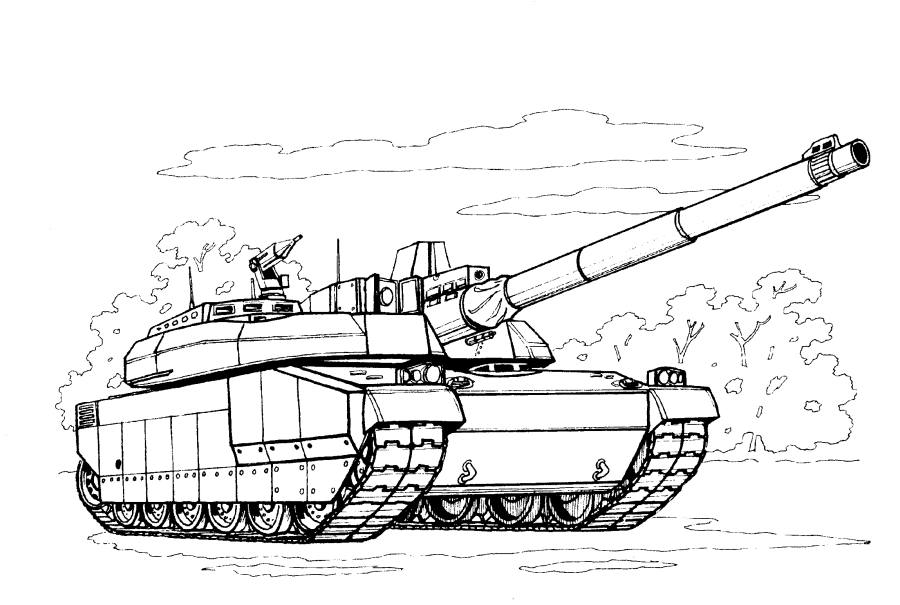 Танки World of Tanks раскраски кв3
