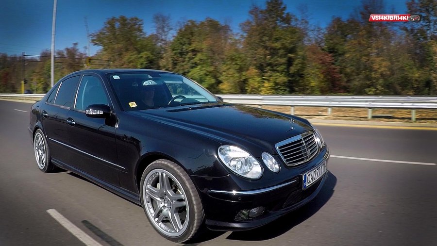 Mercedes Benz w211 стенс АМГ