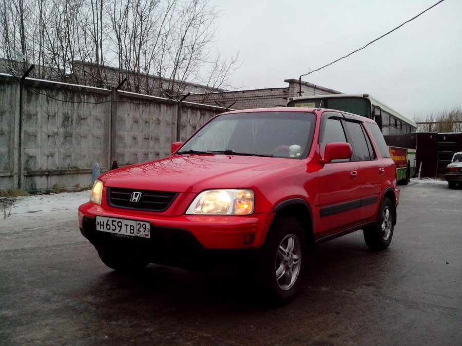 Honda CR-V 1998 зелёная