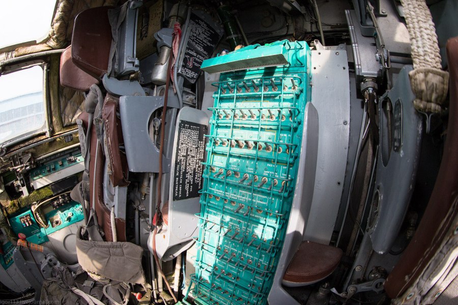 Кабина штурмана ту-22р