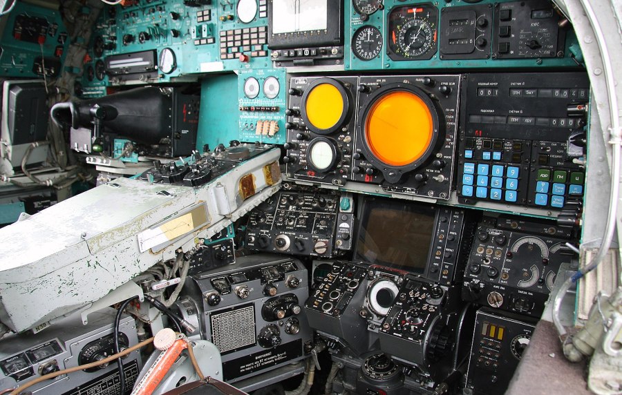 Ту-22м3 кабина стрелка