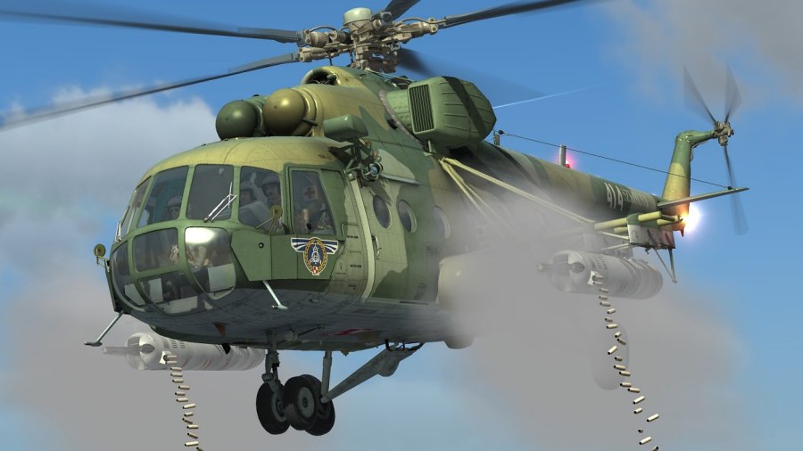 Ми-28 вертолёт тепловые ловушки