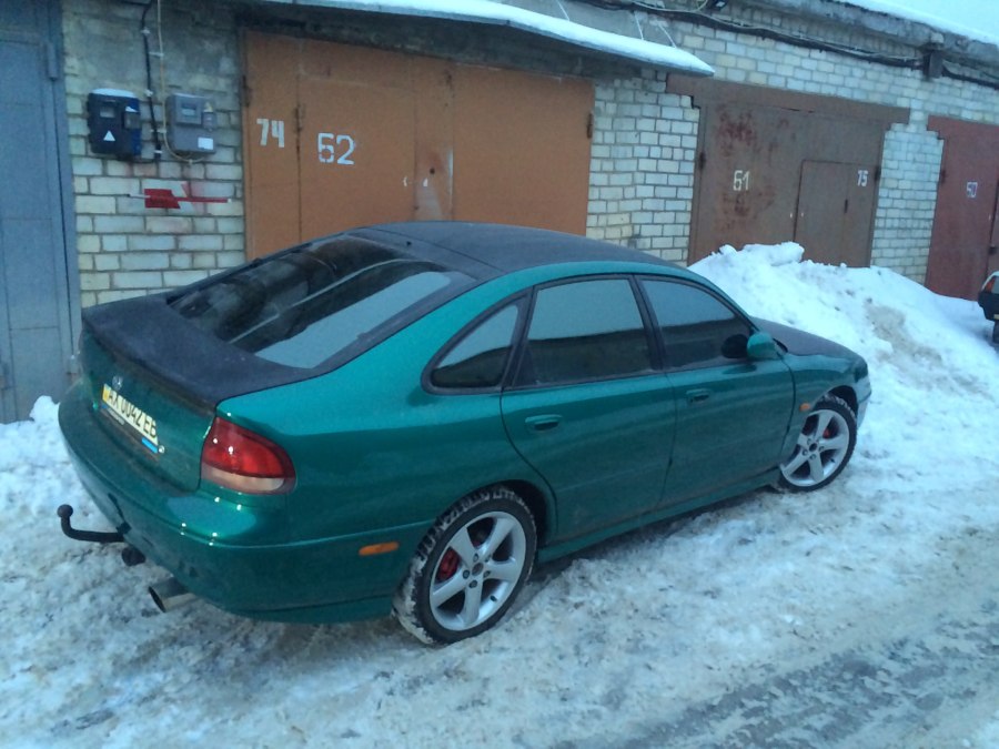 Мазда 626 ge зелёная
