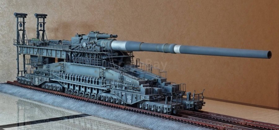Модель пушки Дора 1/72