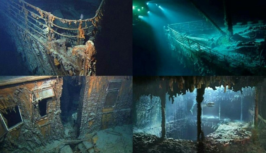 Титаник под водой 2022