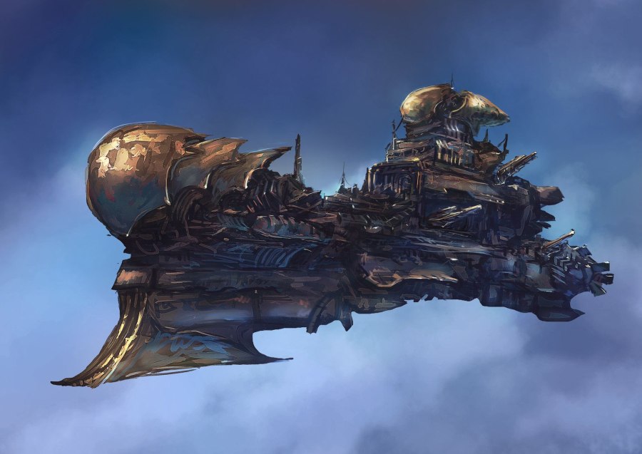 Ark Steampunk корабль