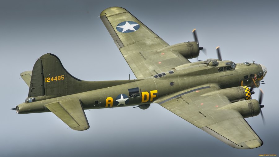 Бомбардировщик b-17 летающая крепость