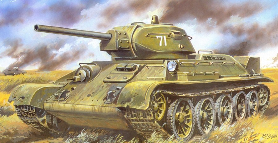 Советский танк т 34