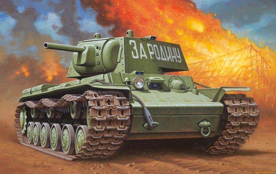 Тяжелый танк кв-1с