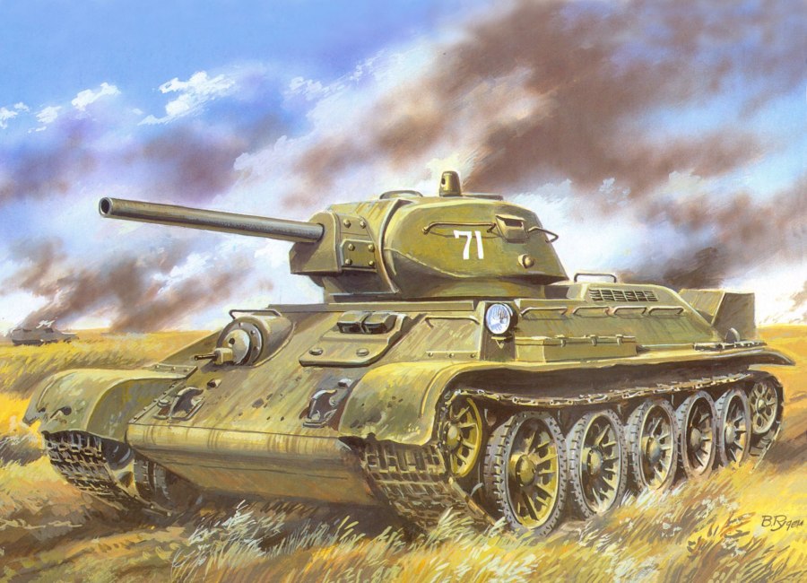 Су-100 самоходная