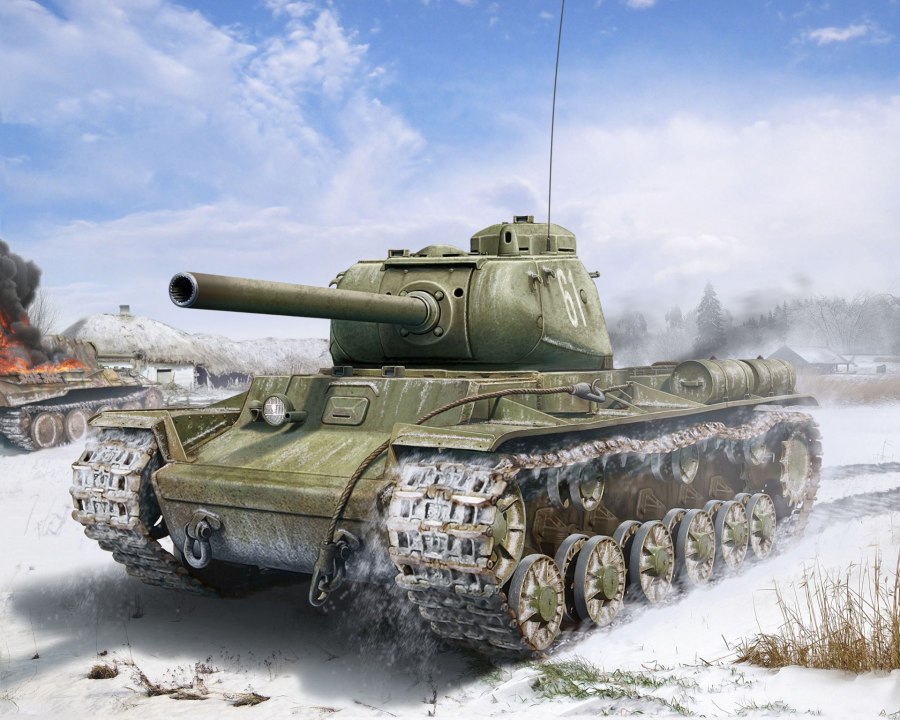 Тяжелый танк кв-85