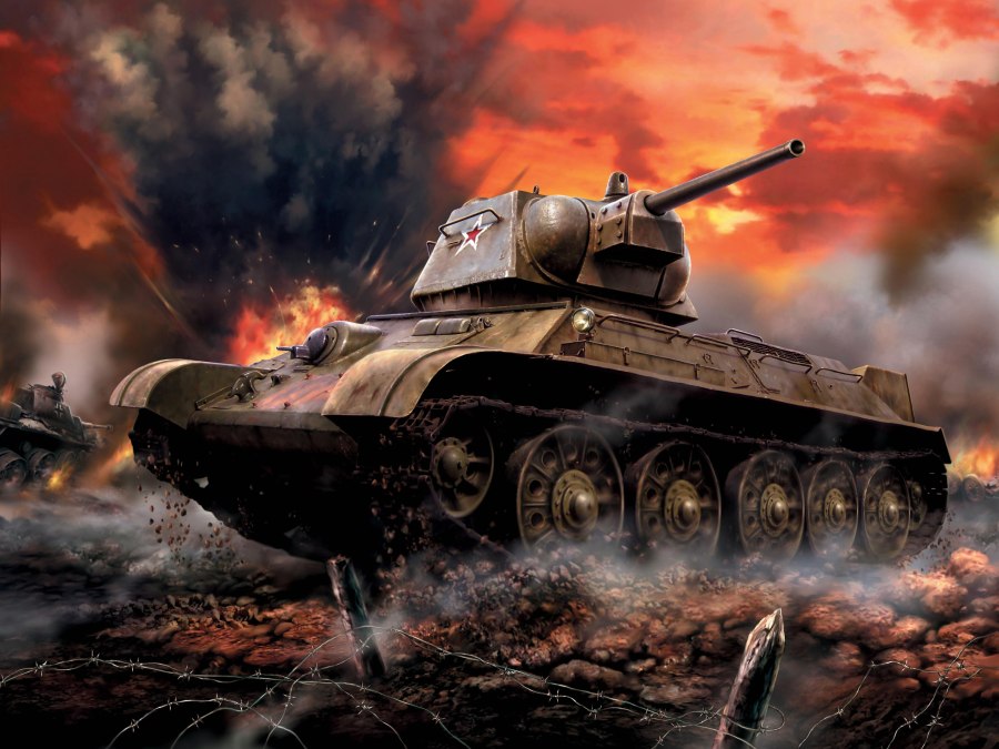 Советский танк т-34-76