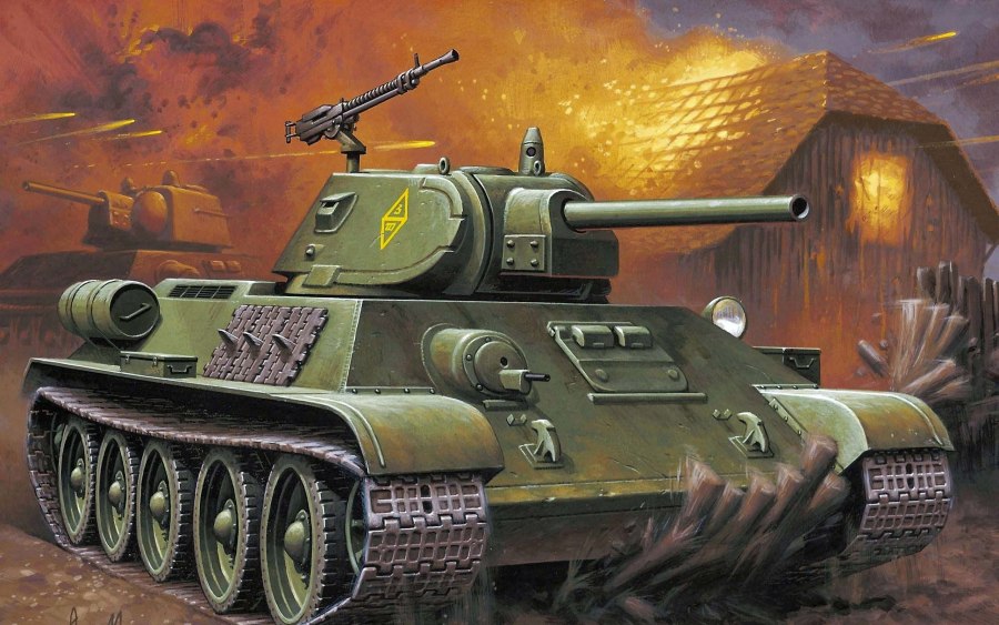 Советский танк т-34-76