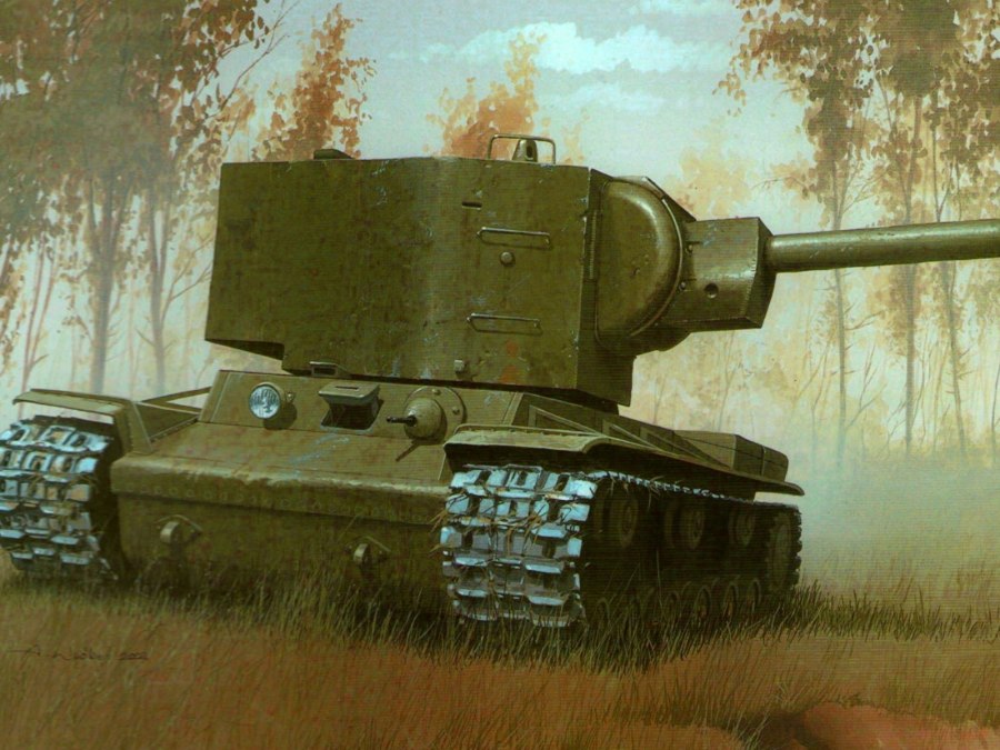 Кв-2 танк СССР