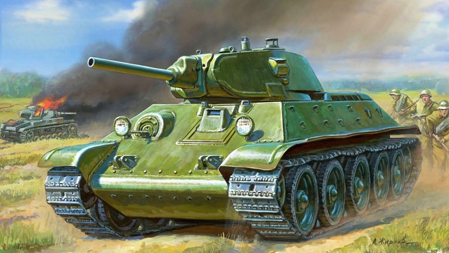 Танк т-34 1940