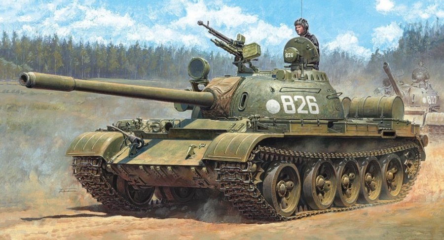 Советский танк т 55