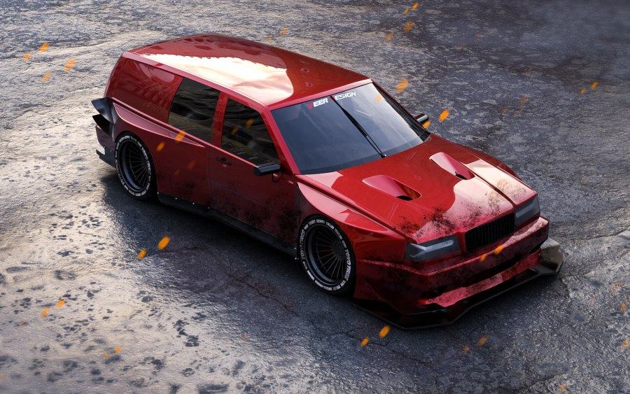 Volvo 240 расширение кузова