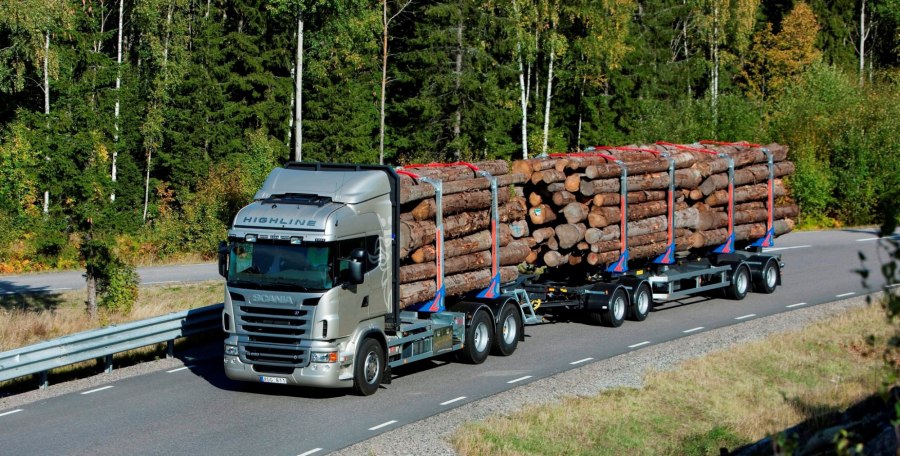 Автопоезд грузовой Scania