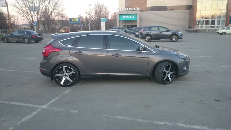 Vossen cv3 на Форд фокус 3