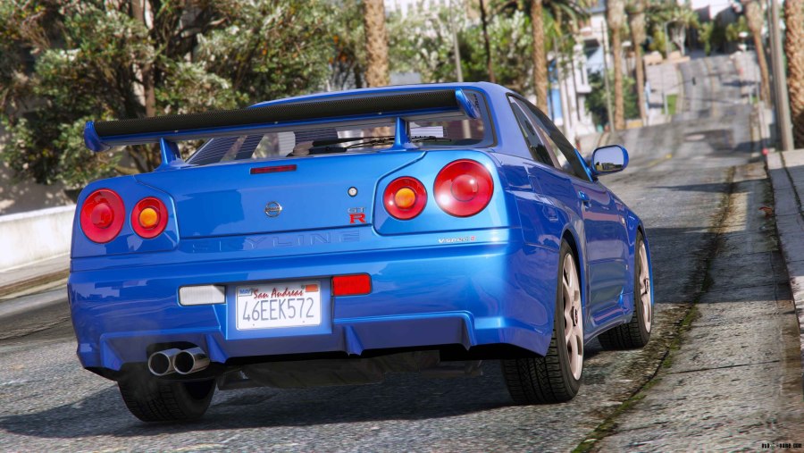 Nissan Skyline r34 Форсаж 2