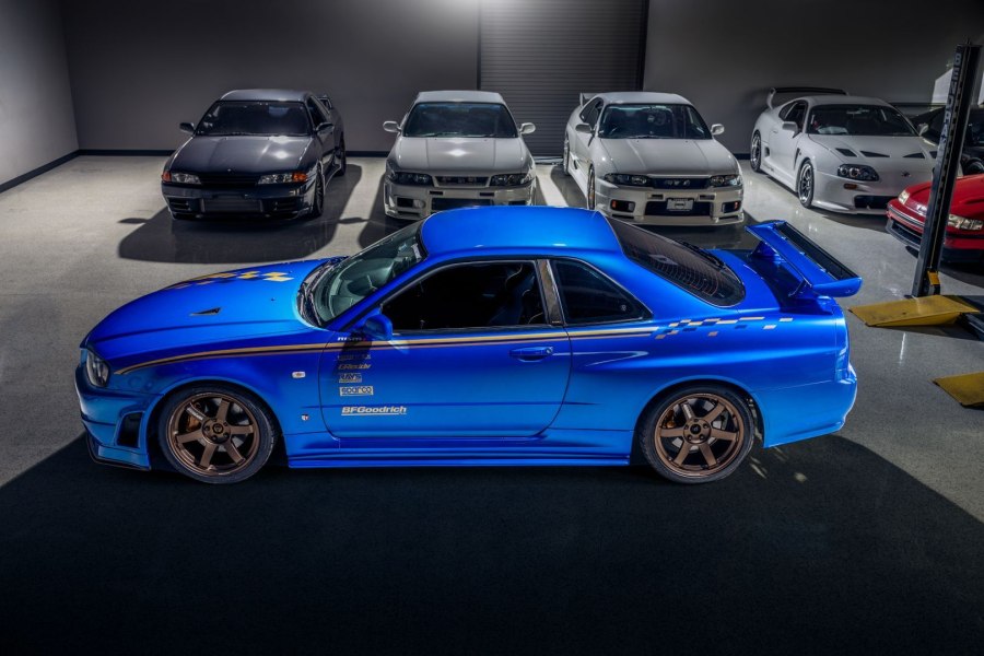 Nissan Skyline GTR r34 Форсаж