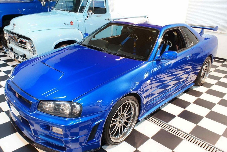 Nissan Skyline GTR r34 Форсаж