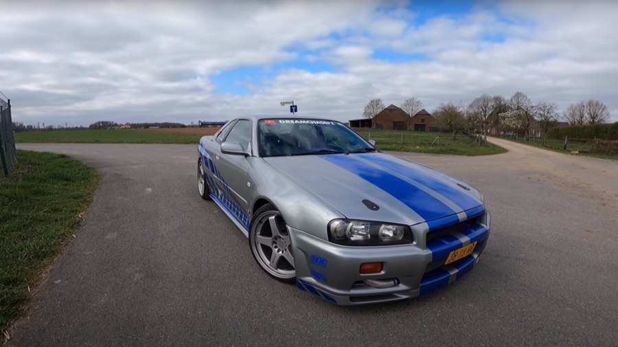 Nissan Skyline GTR 34 Форсаж