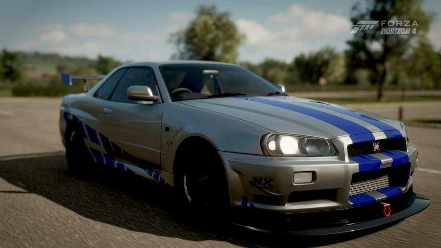 Nissan Skyline GTR r34 пол Уокер