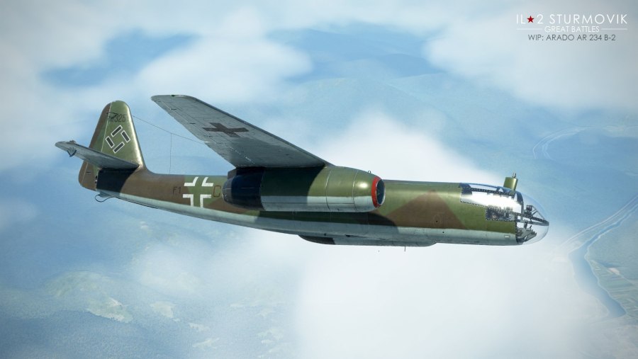 Arado e.555 чертеж