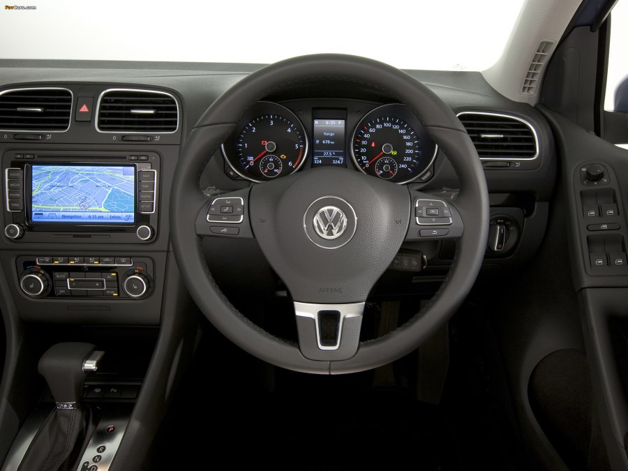 Volkswagen Golf vi (5k) (2008 - 2012) салон