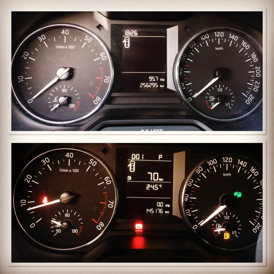Skoda Octavia a8 приборы