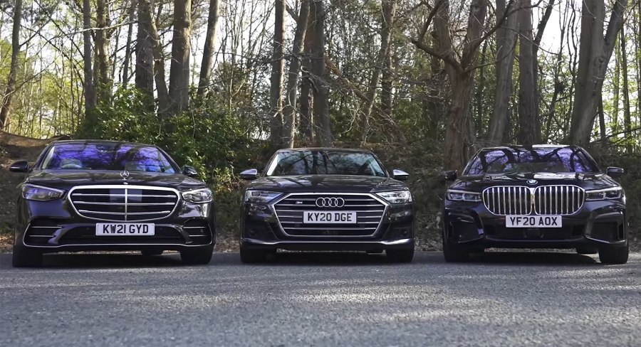 Мерседес Бенц vs BMW vs Audi