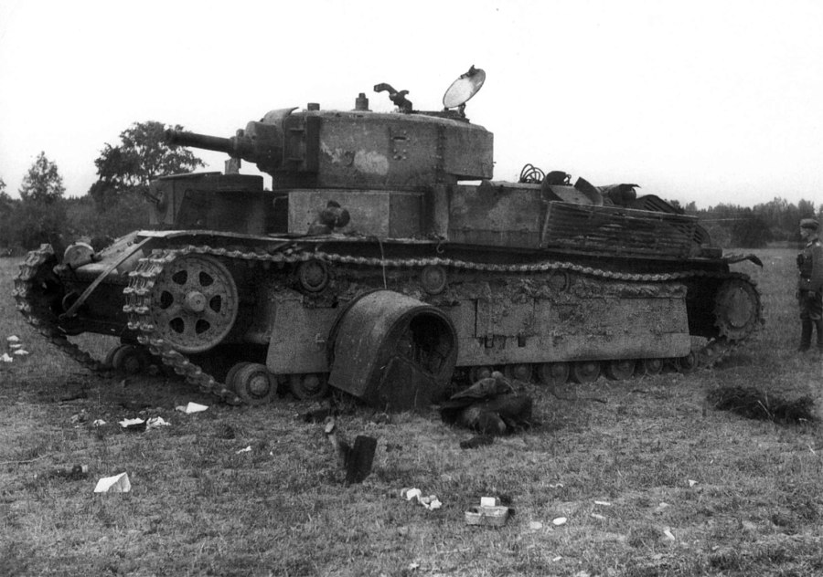 Подбитые танки т-34-85