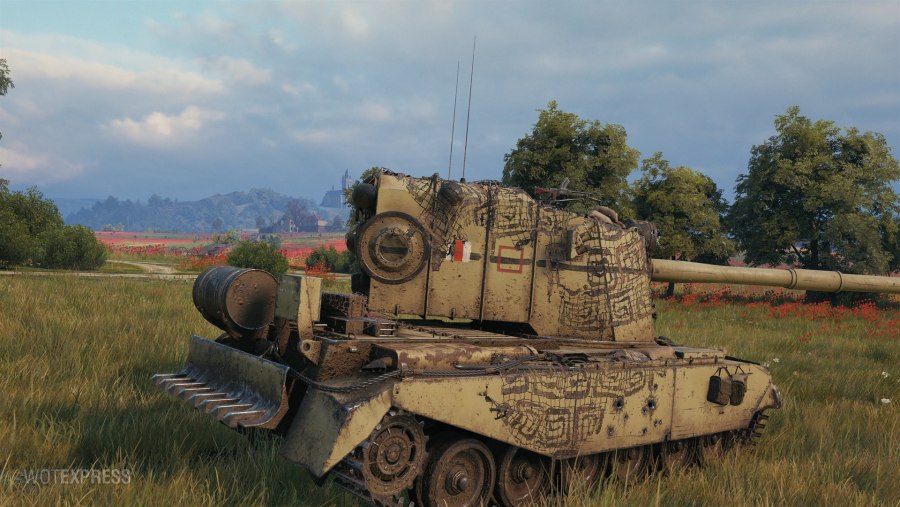 3d-стиль Галахад на танк fv4005 Stage II
