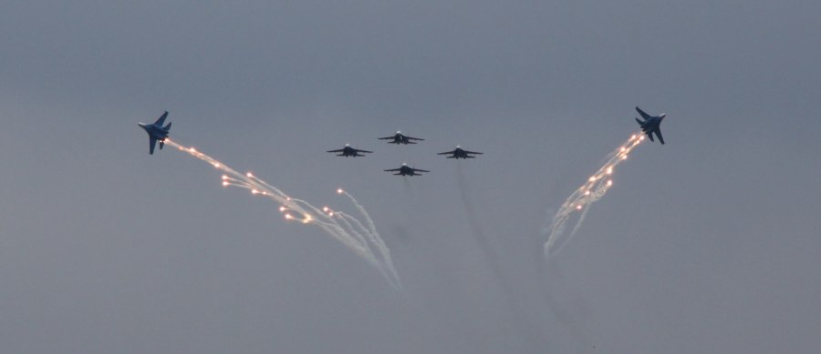 Су-34 тепловые ловушки