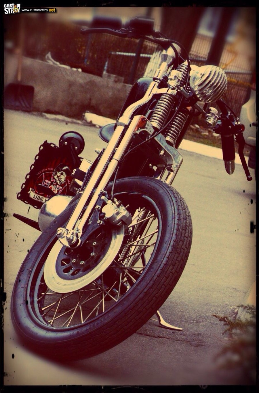 Jawa 350 боббер