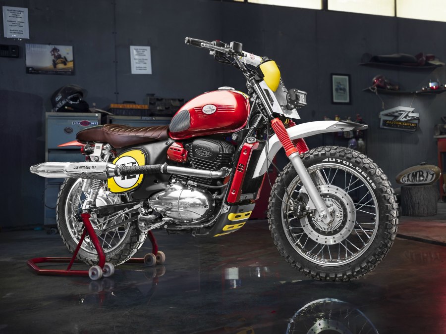 Ява 350 скремблер Cafe Racer