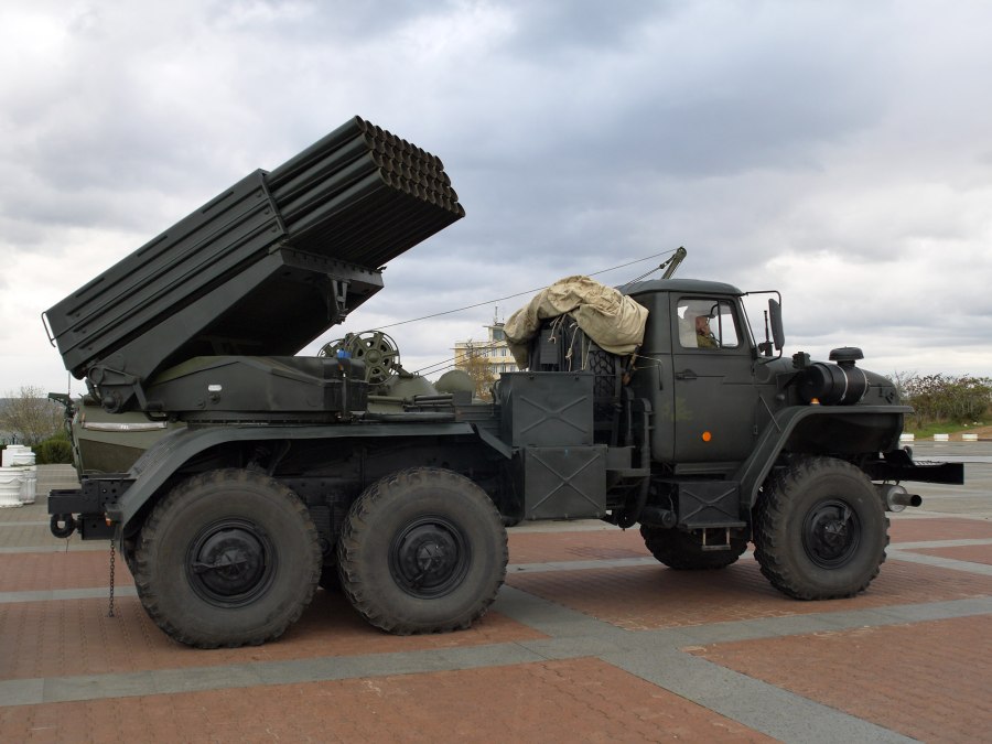 РСЗО БМ-21 град