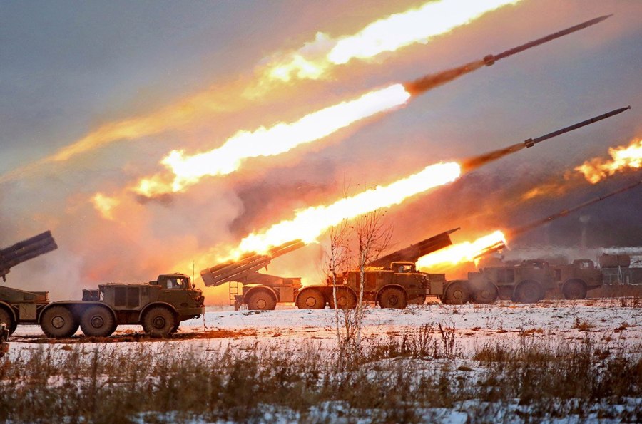 Система залпового огня БМ-21 град