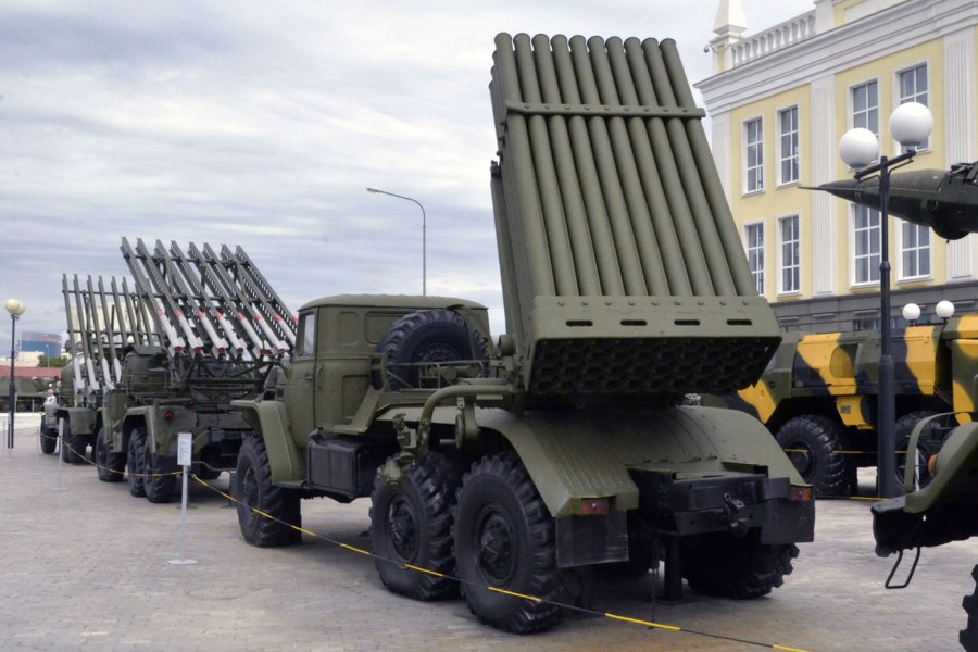 РСЗО БМ-21 град