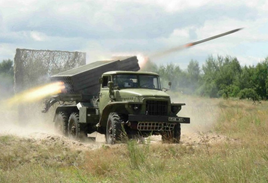 2б26 РСЗО град КАМАЗ
