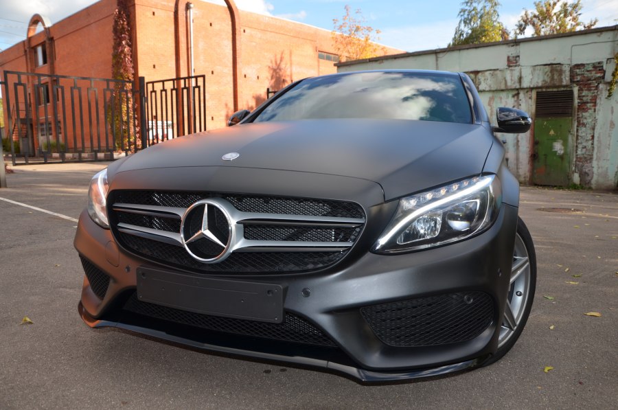 Черный матовый Мерседес w213