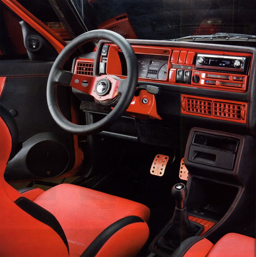 VW Golf 2 салон