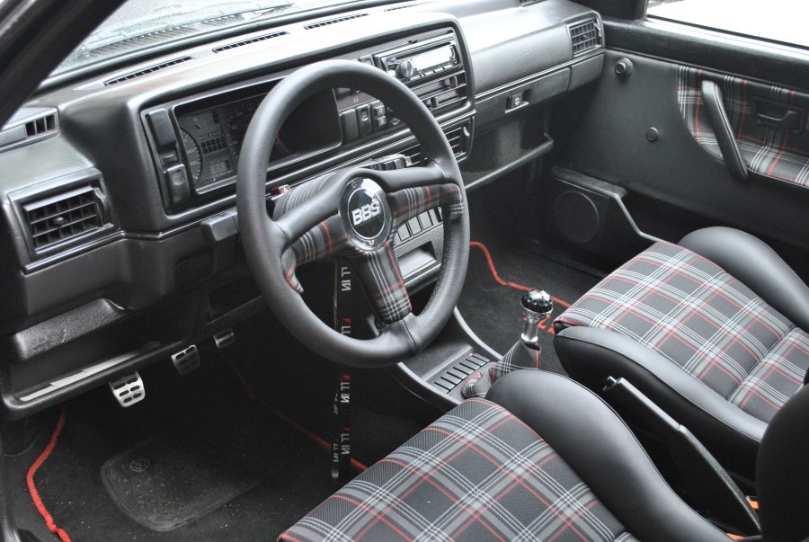 VW Golf mk2 салон