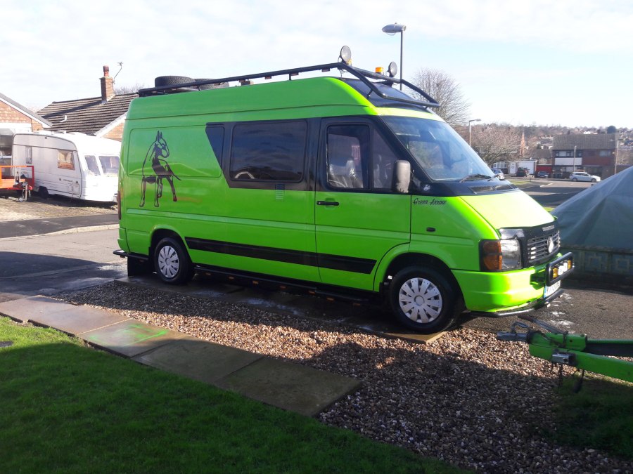 Volkswagen lt зеленый