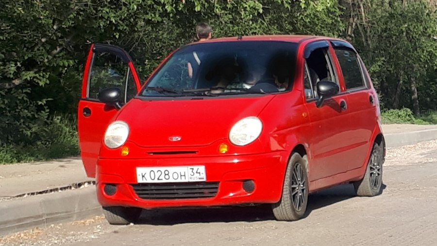 Матиз бледно черный