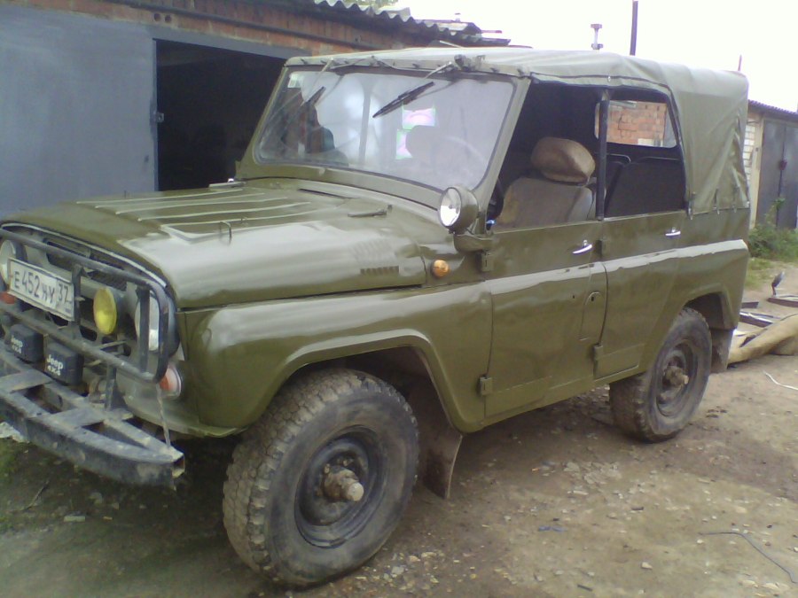 УАЗ 469 303 краска