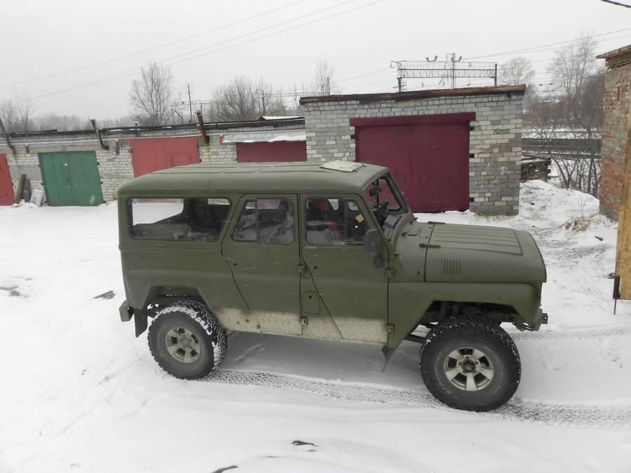 УАЗ 469 зеленый Раптор