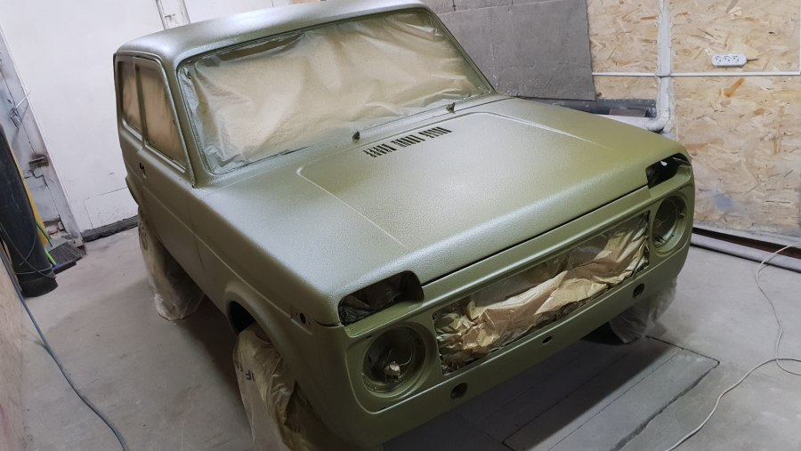 Нива 2121 Раптор хаки 1990